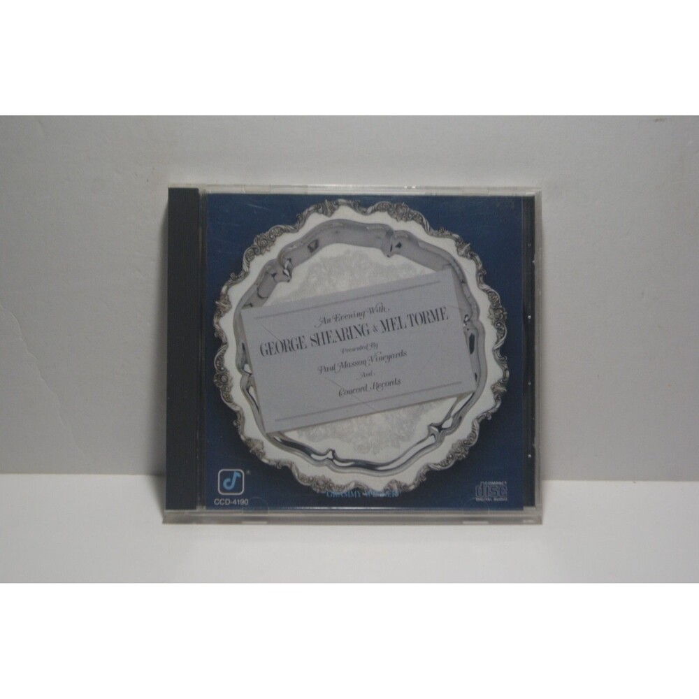 Evening with George Shearing & Mel Torme by George Shearing (CD, 1990) Classic